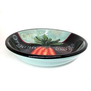 Certified International Jennifer Brindley 9.5" Carrots Pasta Salad Serving Bowl